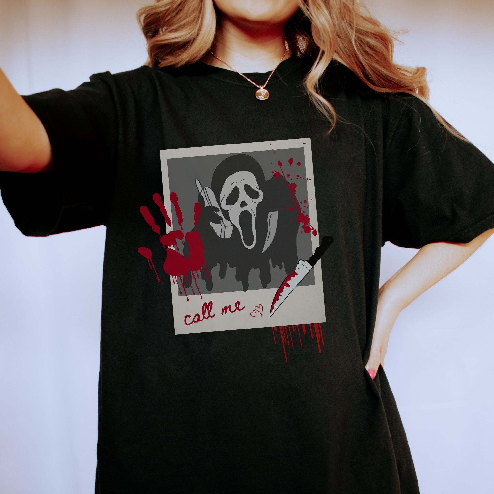 Ghostface Hoodie - Scream Movie Fan Merch | 90s Horror & Slasher Movie Hooded Sweatshirt | Perfect for Halloween Costumes & Horror Movie Nights
