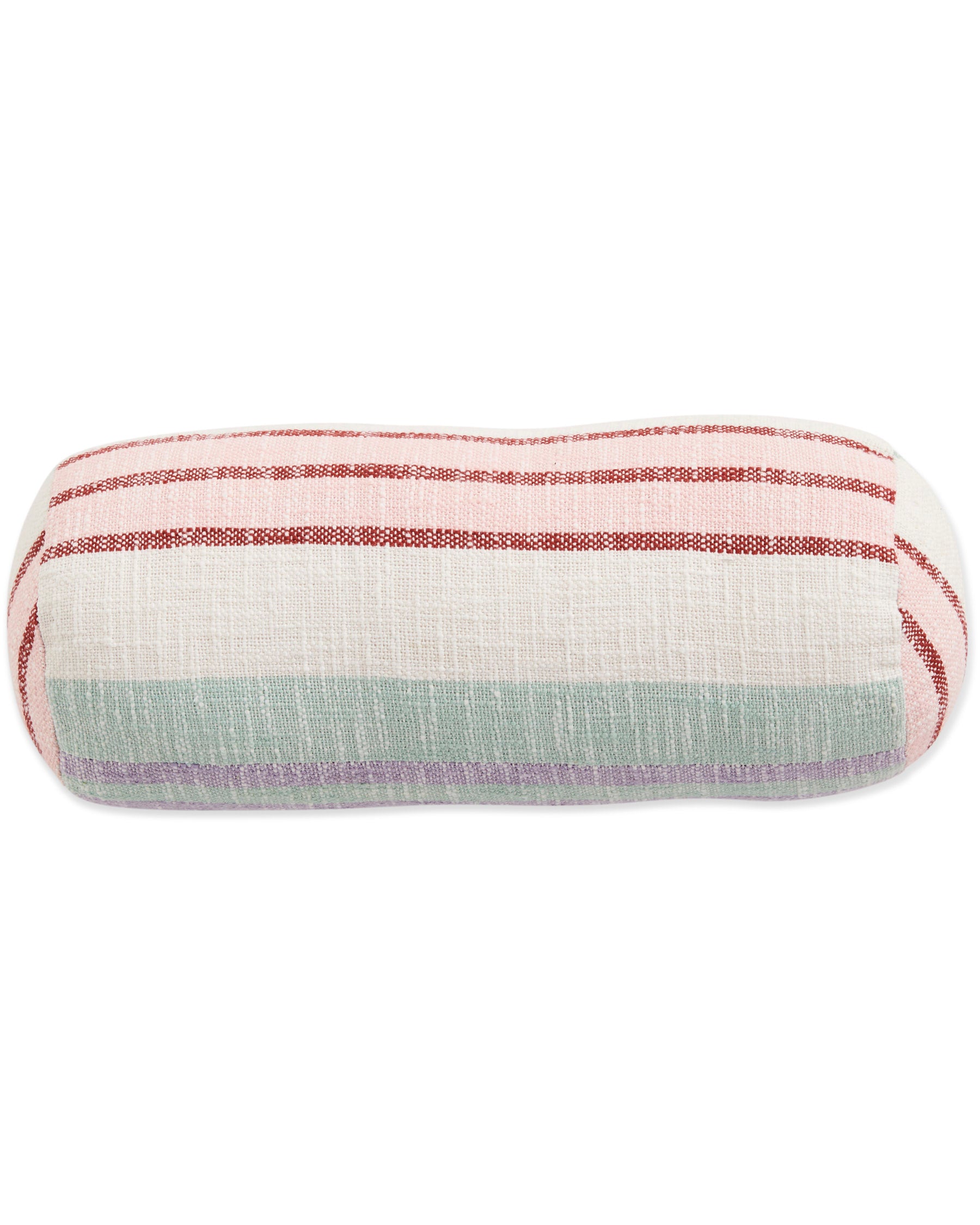 Island Delight Woven Bolster Pillow - Decorative Bohemian Throw Cushion for Sofa, Bed, Floor Seating - Perfect for Living Room, Bedroom & Outdoor Patio Decor