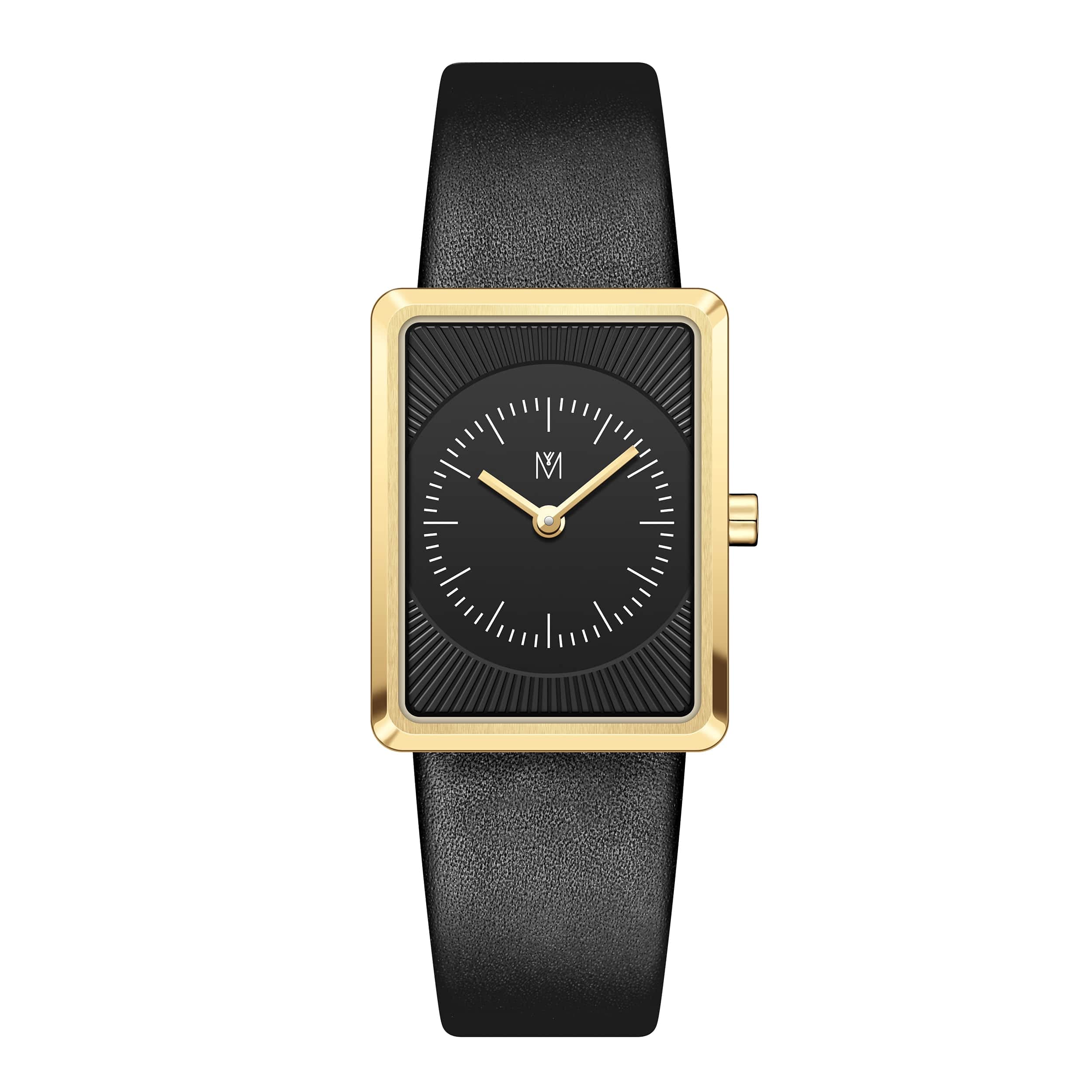 Vintage Square Watch for Men & Women - 26mm Swiss Movement, Sapphire Glass | Perfect for Casual, Business & Formal Occasions
