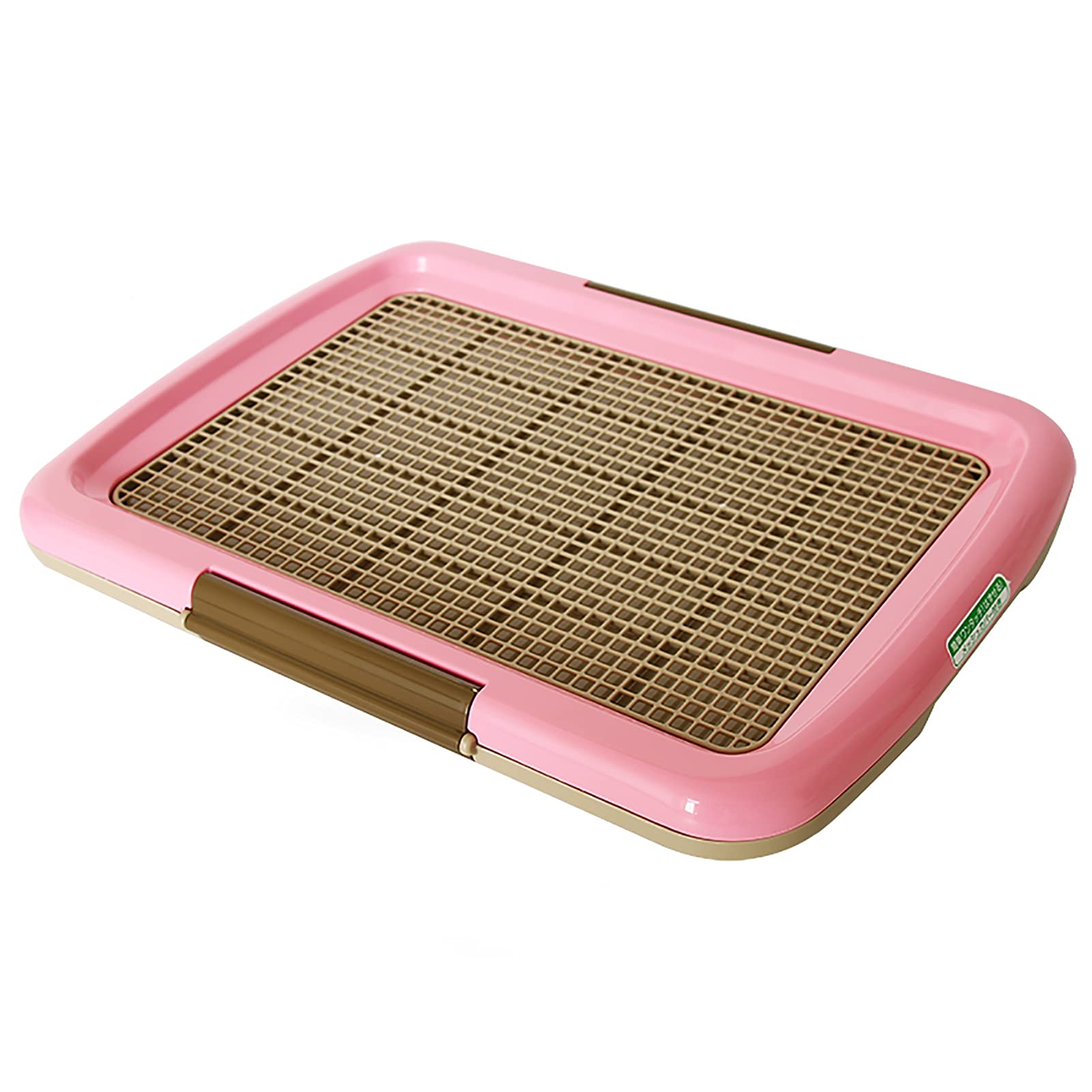 NGW Indoor Dog Potty Training Tray - Puppy Toilet Training Pad with Mesh Holder for Small & Medium Dogs - Keep Paws Dry & Clean - Perfect for Apartments, Travel & Bad Weather Days