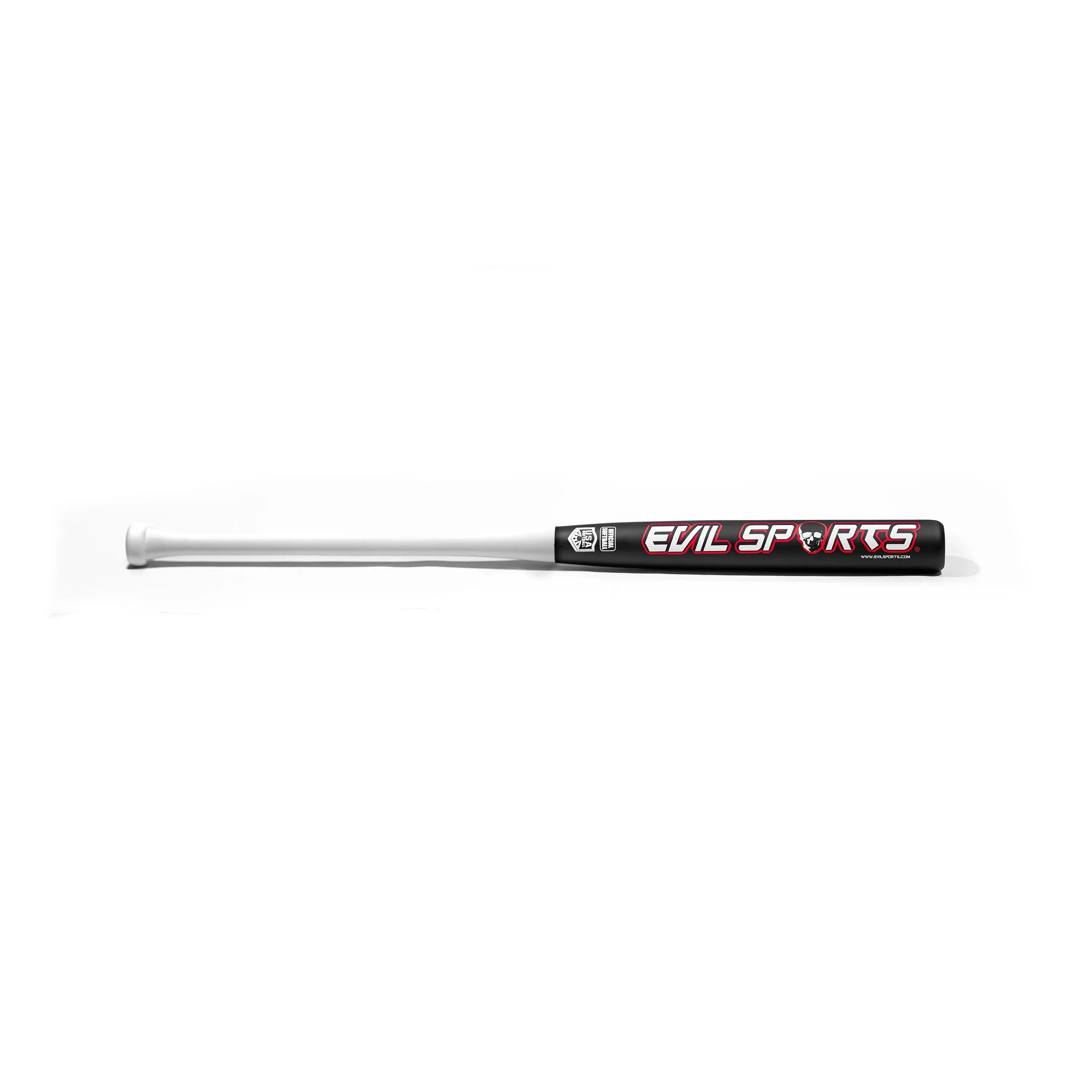 Evil Sports BamBoom OG Hybrid Wood USA/ASA Slowpitch Softball Bat - Perfect for Competitive Games & Training Sessions