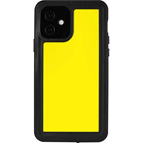 Waterproof Phone Case for iPhone 12 - Shockproof & Scratch-Resistant Yellow Protective Cover - Perfect for Swimming, Beach & Outdoor Activities