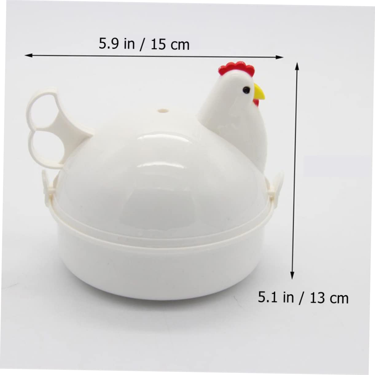Zerodeko 4-Piece Microwave Egg Poacher Set - BPA-Free Egg Cooker Cups for Perfect Poached Eggs, Omelets & Boiled Eggs - Stovetop & Microwave Safe - Ideal for Breakfast, Meal Prep & Keto Diet