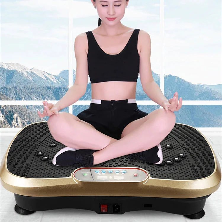 Rumblex 4D Vibrating Platform - Full Body Vibration Exercise Machine for Weight Loss, Fitness & Muscle Recovery - Home Gym Equipment for Toning & Relaxation