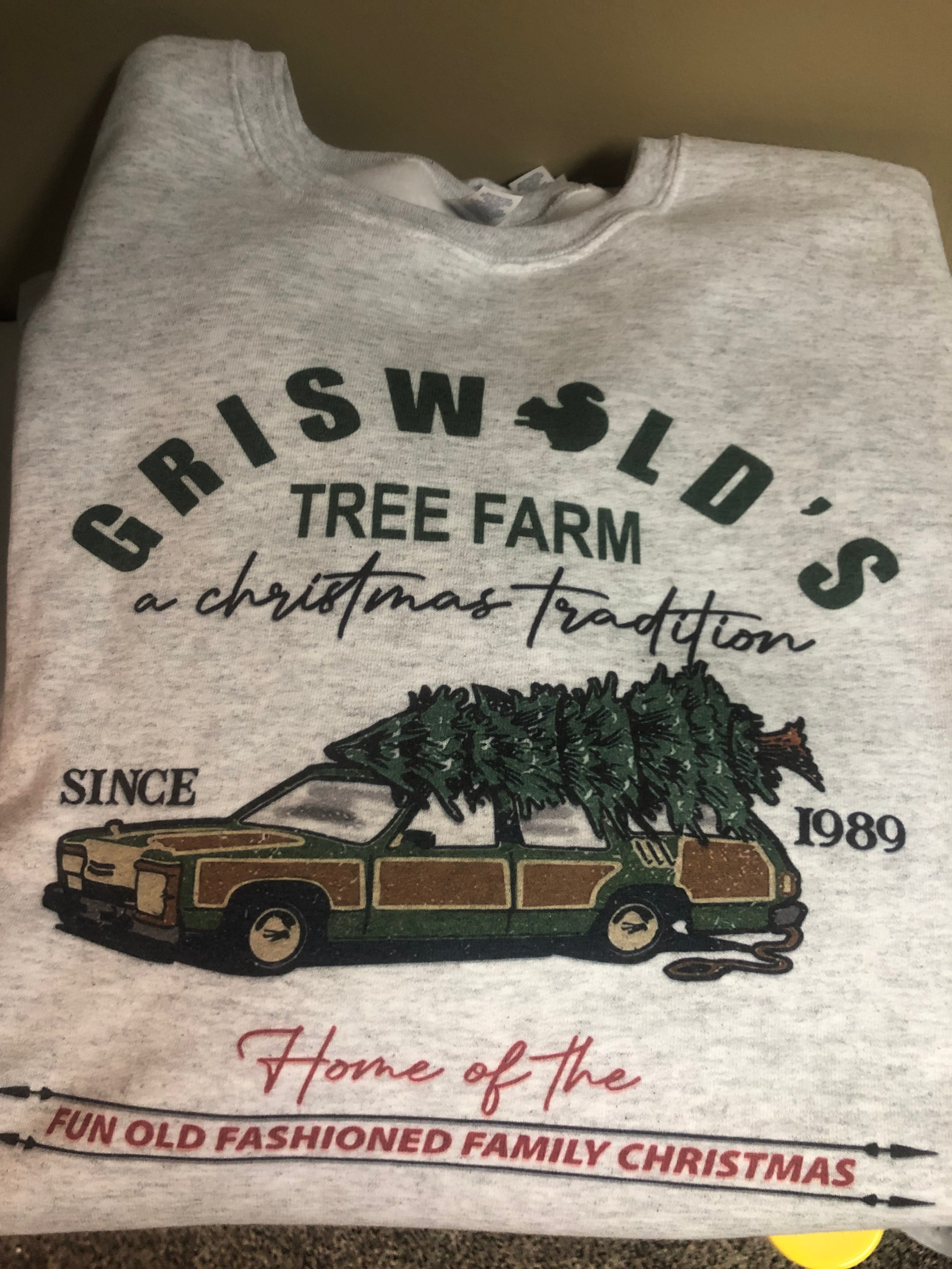 Griswold's Christmas Sweater - Cozy Grey Holiday Pullover for Family Gatherings & Ugly Christmas Parties