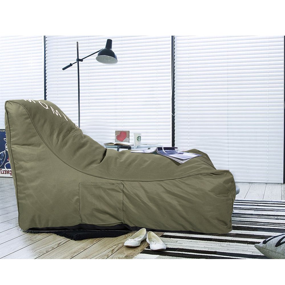 **Comfortable Sponge Leisure Lazy Lounger Chair - Kids & Teens Sofa Bed for Relaxing, Gaming, and Movie Nights**
