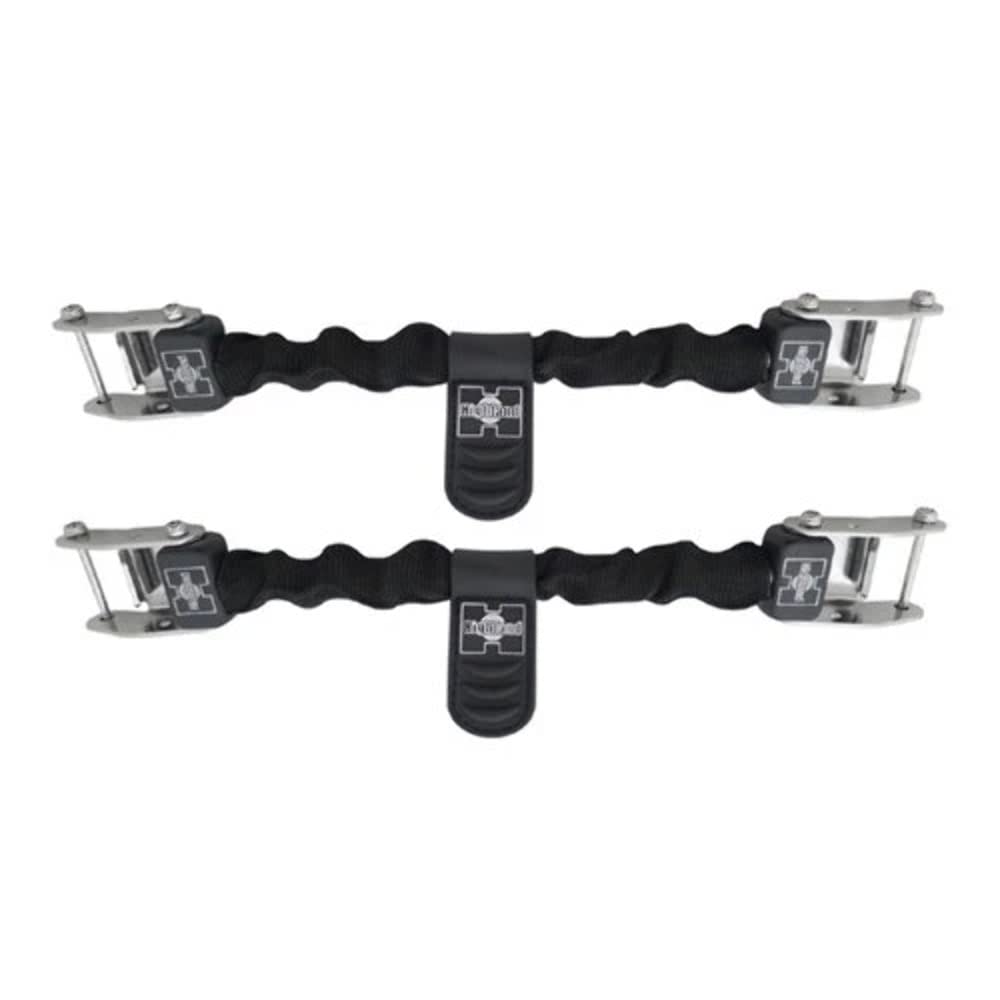 XS Scuba Highland Technical Spring Straps - Premium Adjustable Dive Fin Straps for Comfort & Performance | Perfect for Scuba Diving, Snorkeling & Water Sports