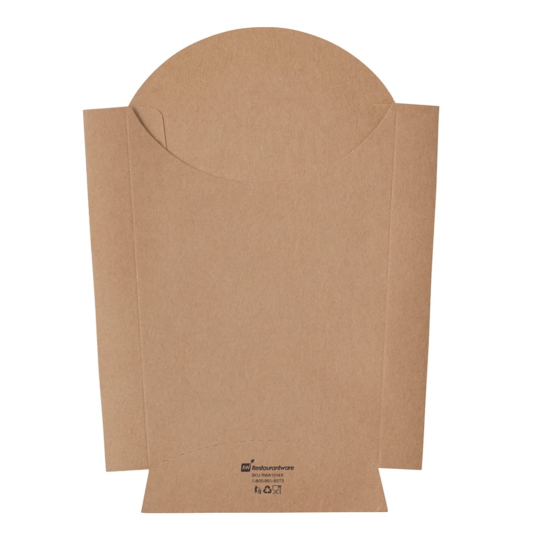 Eco-Friendly 4oz Kraft Paper French Fry Cups - 100-Pack Disposable Snack Containers for Fries, Onion Rings, Popcorn & Cookies | Stackable, Sustainable 4.7x3.5x5.1 Inch Food Holders | Perfect for Restaurants, Food Trucks, Movie Nights & Parties
