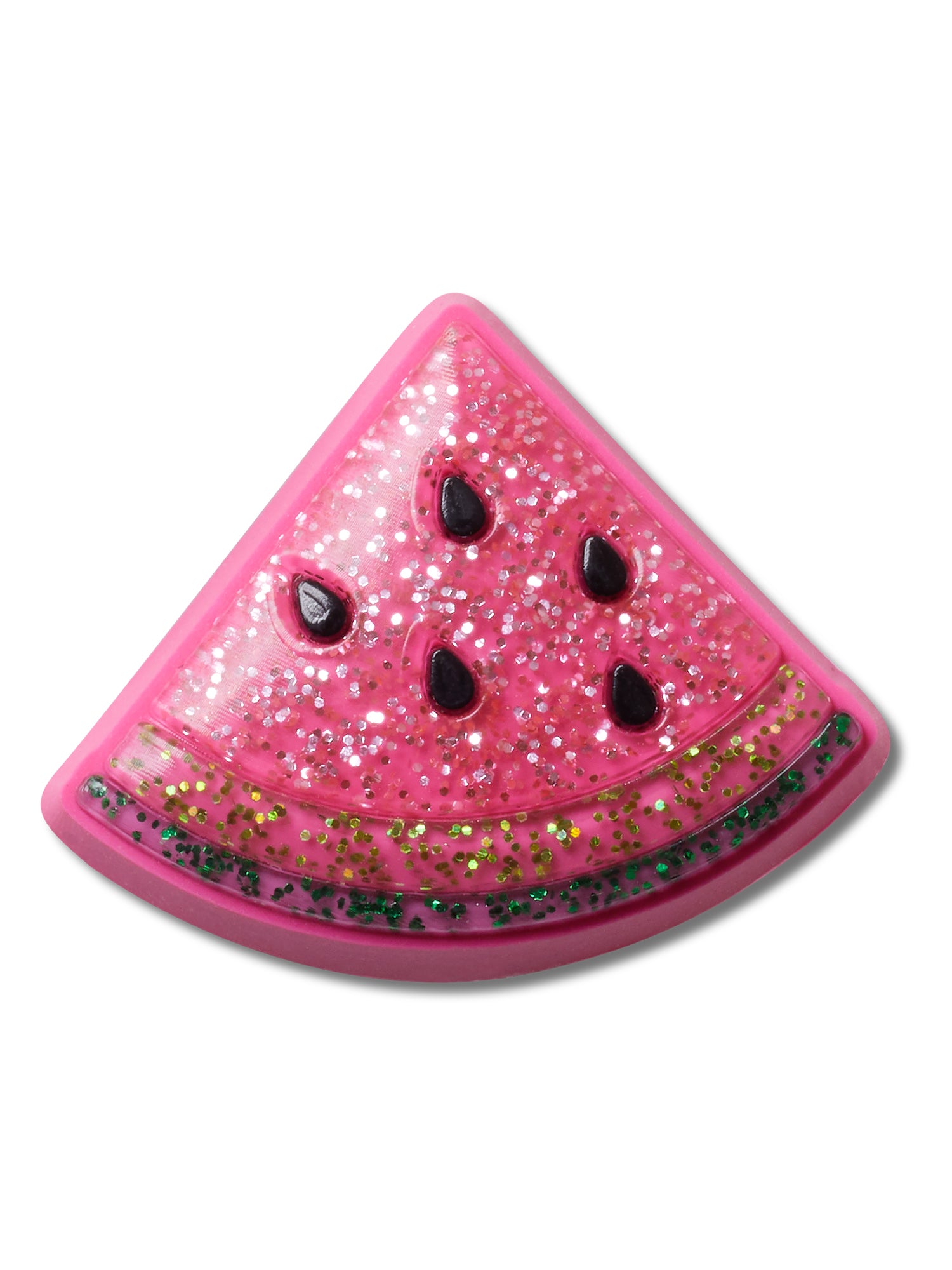 Crocs Jibbitz Sparkle Watermelon Charms - Fun Shoe Accessories for Kids & Adults - Perfect for Customizing Crocs, Sandals & Backpacks
