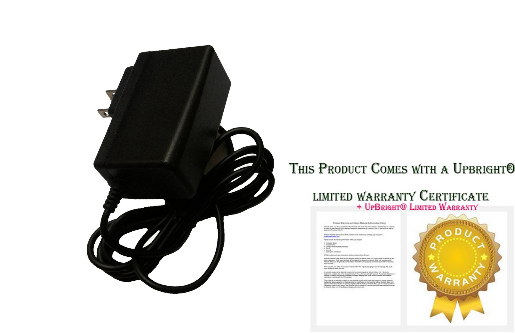 UpBright 5V AC/DC Adapter Replacement Power Supply for Tascam DR-01 DR-2D DR-100 MKII PCM Recorder, DP-004C 4-Track Digital PocketStudio & US-2x2 USB Audio Interface - 5VDC Charger Cord for Home Studio & Field Recording