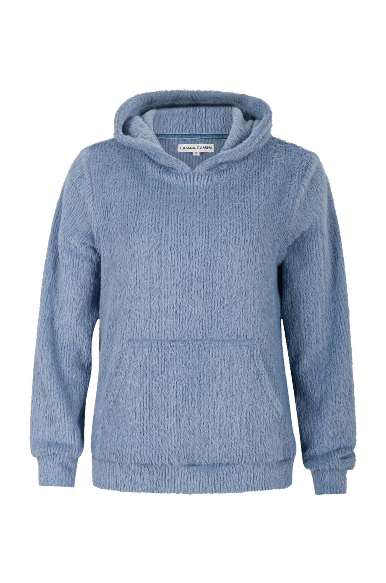 Men's Casual Hoodie - Chalk Blue Color | Soft Cotton Pullover Sweatshirt | Perfect for Streetwear & Lounge Wear