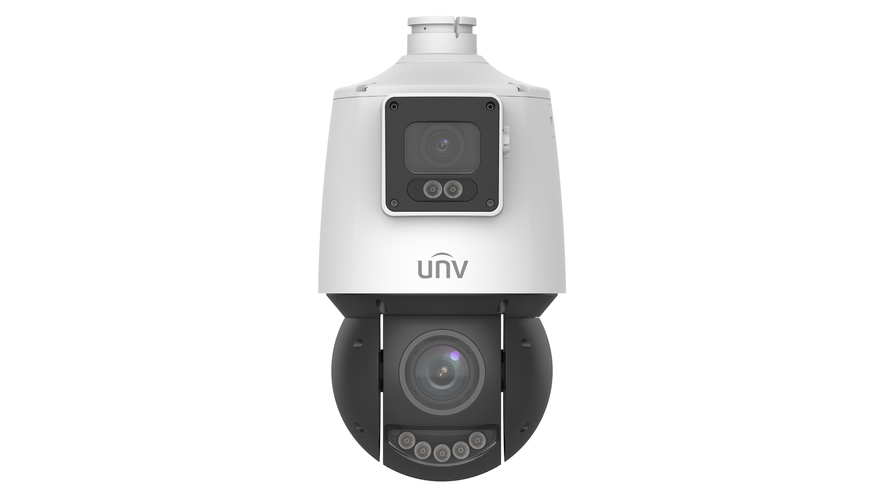 Uniview IPC94144SFW X25 F40C 4MP+4MP Lighthunter Dual Lens Network PTZ Security Camera - Indoor/Outdoor Surveillance for Home, Office & Business Security Monitoring