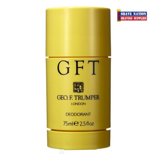 Geo F Trumper GFT Deodorant Stick for Men - Natural Long-Lasting Aluminum-Free Deodorant - Fresh Scent for Daily Use at Work, Gym & Travel
