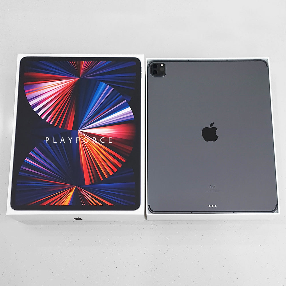 2021 Apple iPad Pro 12.9-inch (128GB, Wi-Fi + Cellular, Space Gray) - Latest Model with M1 Chip, Liquid Retina XDR Display | Perfect for Graphic Design, Video Editing & Business Professionals