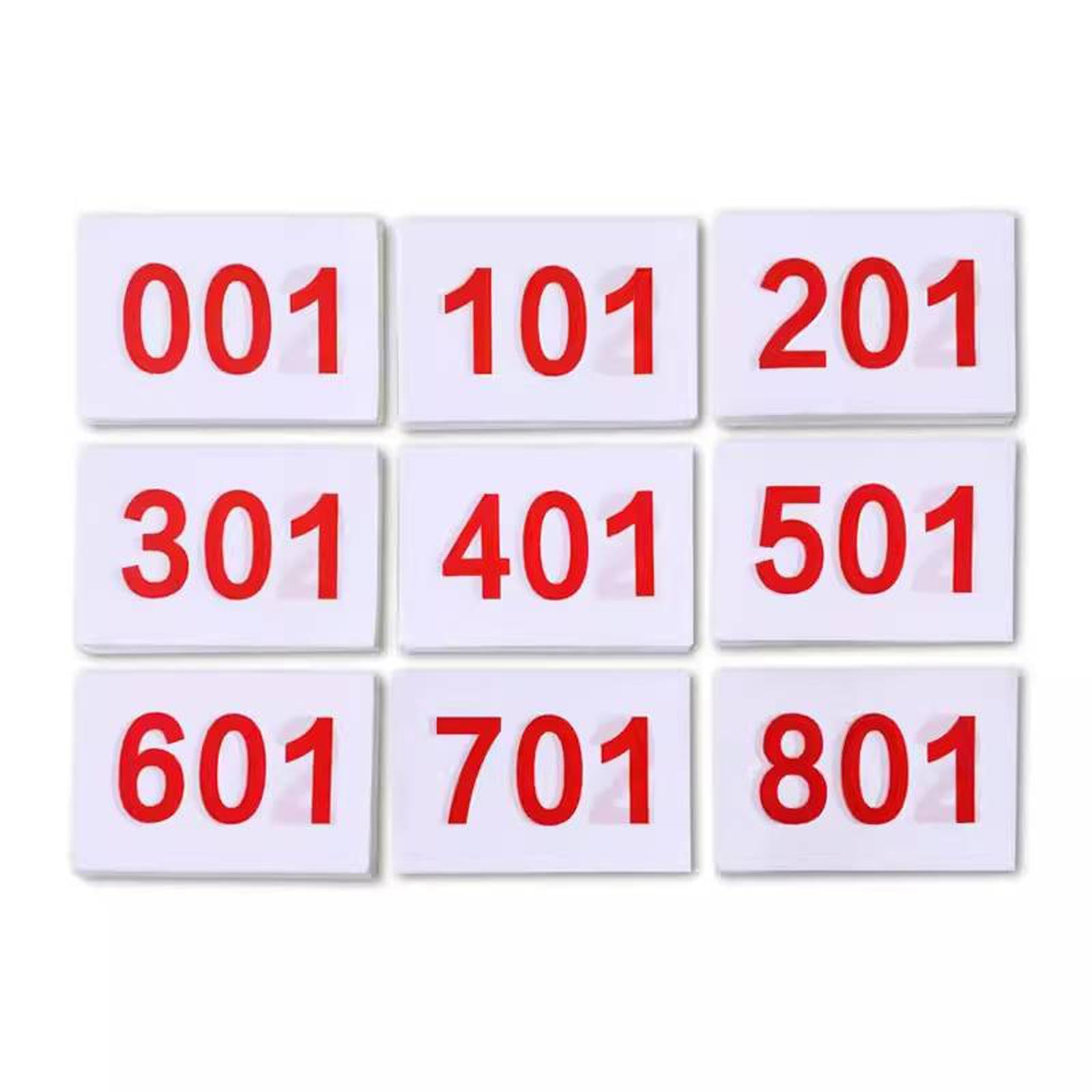 DYNWAVE Running Bib Numbers - Lightweight Waterproof Sports Bib for Competitors - Washable Numbered Bibs for Running, Cycling, Basketball & Soccer - Perfect for Marathons, Triathlons and Team Sports Events