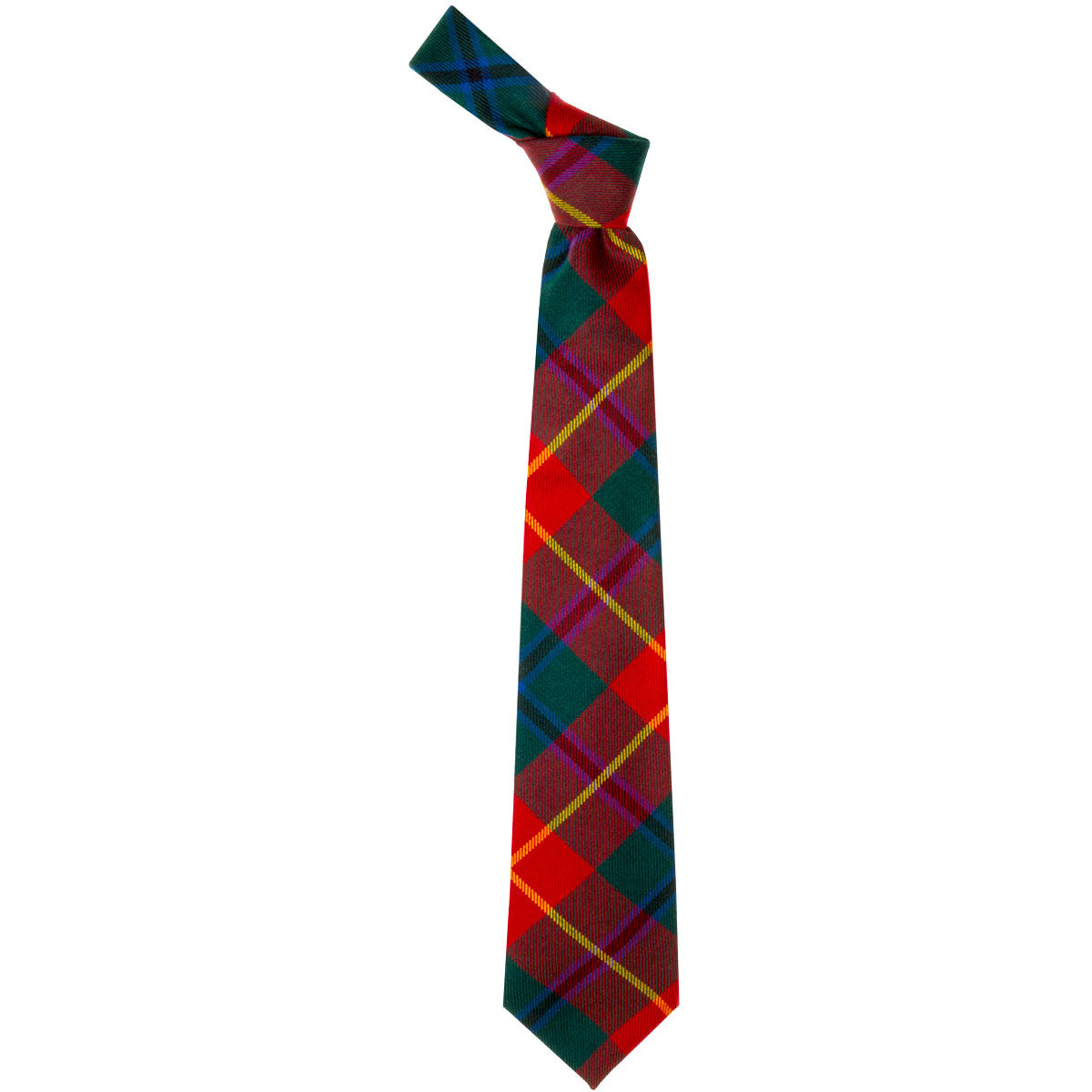 Modern Tartan Tie for Men - Classic Plaid Necktie for Business, Weddings & Formal Events - Stylish Accessory for Office, Parties & Special Occasions