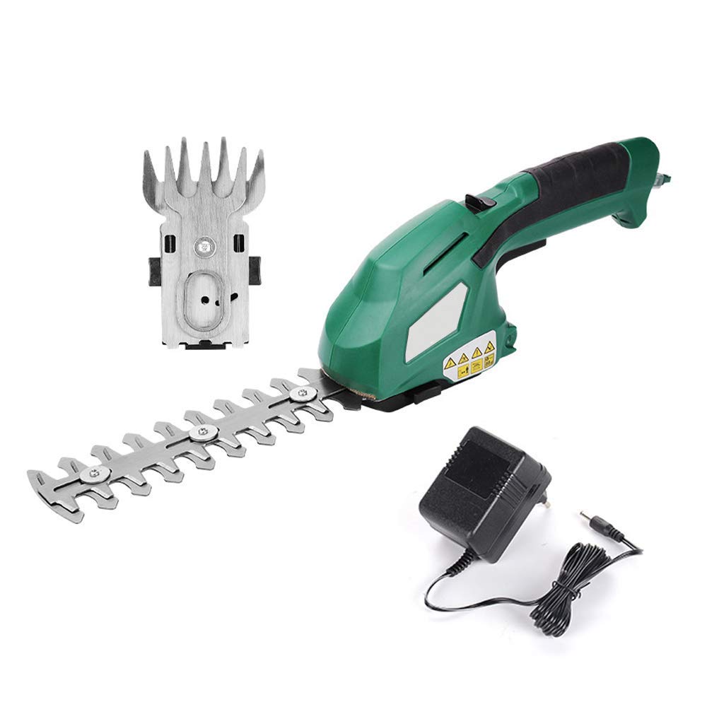 7.2V Rechargeable Cordless Battery Grass Trimmer - Electric Handheld Grass Cutter & Clipper for Lawn, Garden, and Yard Maintenance - Perfect for Trimming Edges, Small Areas, and Hard-to-Reach Spots
