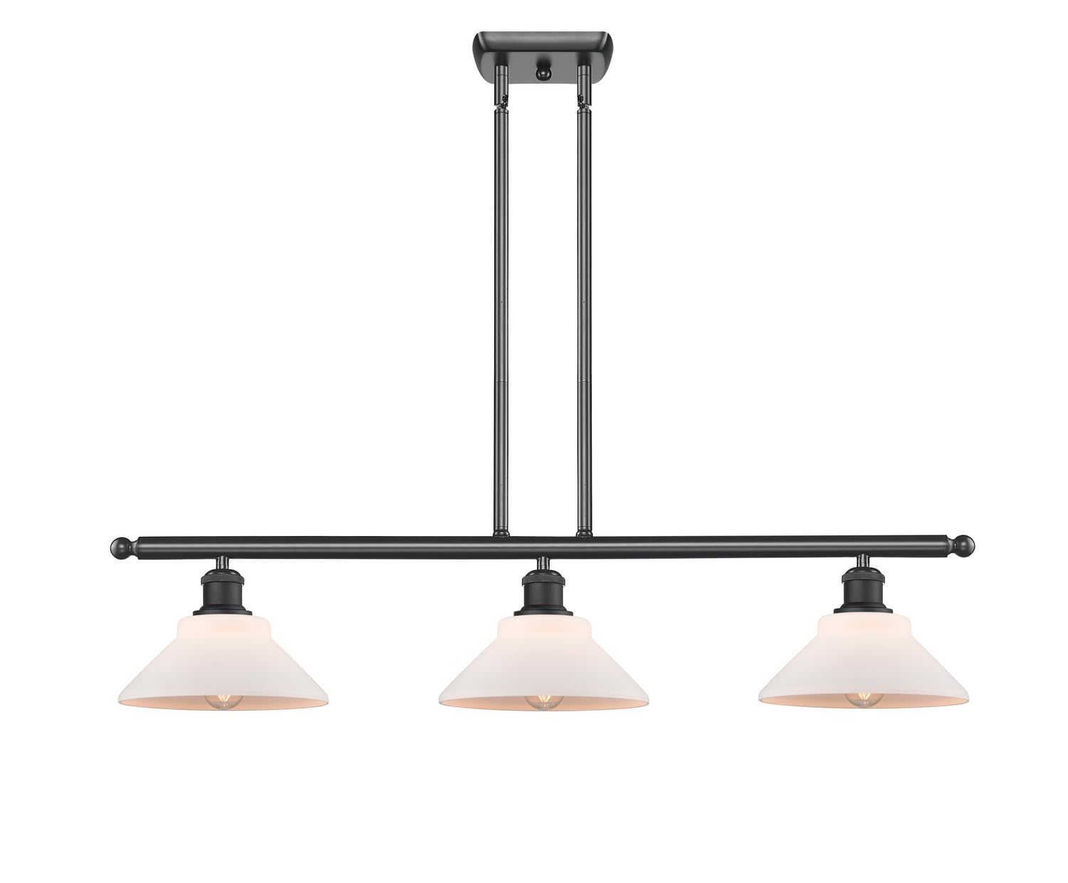 Innovative 3 Island Vintage LED Pendant Light - Dimmable Matte Black Fixture for Kitchen, Dining Room & Bar Lighting | Energy Efficient & Stylish Design