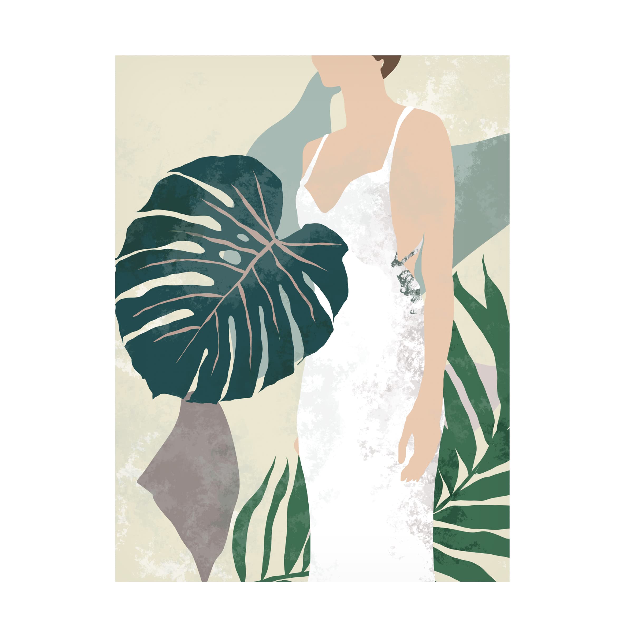 Trademark Fine Art 'Summer Shades II' Canvas Wall Art by Melissa Wang - Perfect for Living Room, Bedroom & Office Decor