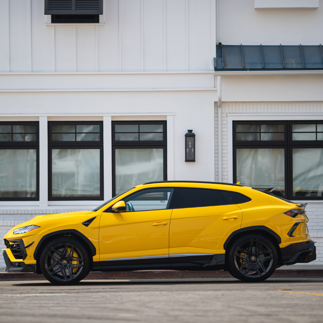 Lamborghini Urus Rampante Edizione Aero Side Blades - Carbon Fiber Car Body Kit for Lamborghini Urus SUV - Perfect for Car Enthusiasts & Luxury Vehicle Customization