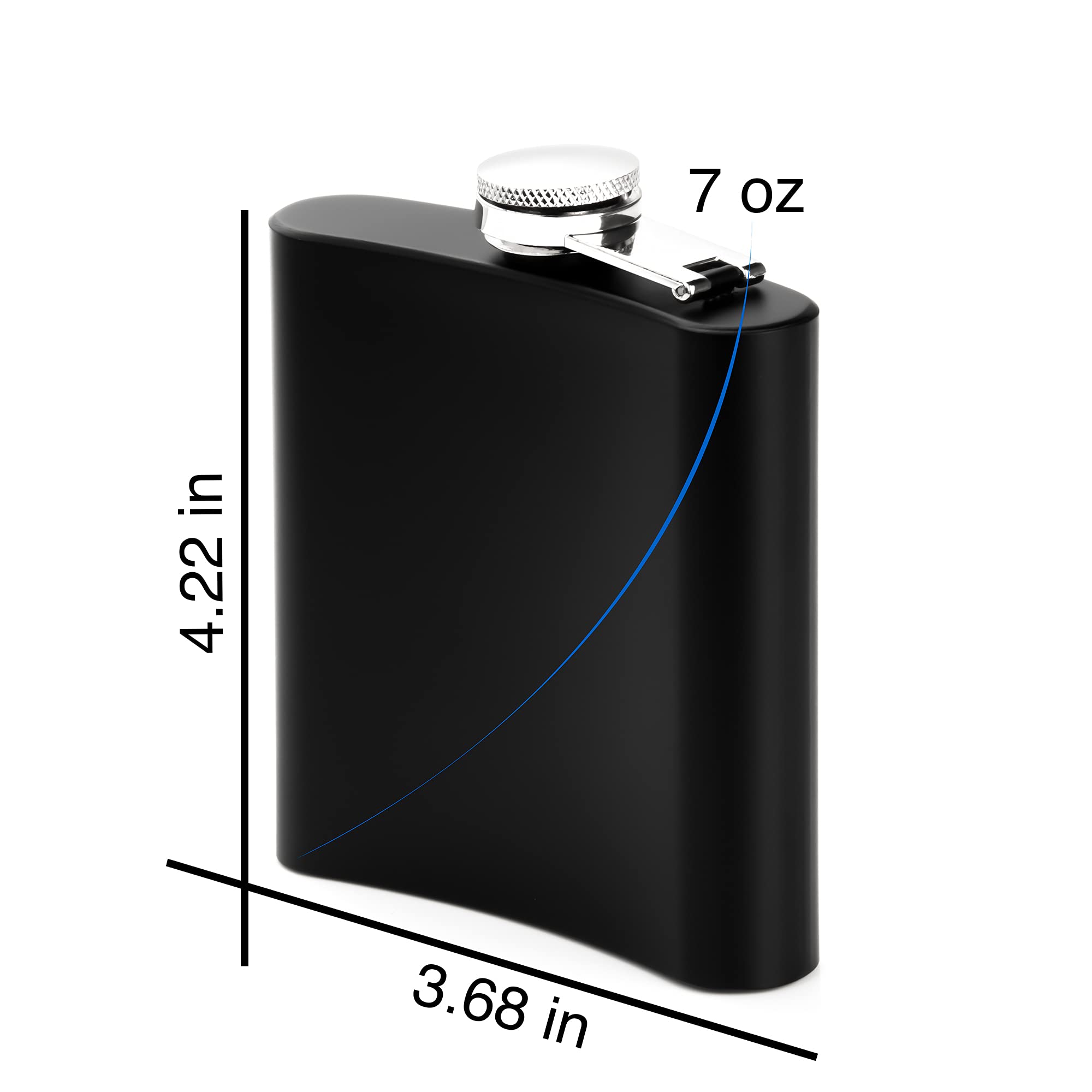 Personalized Groomsmen Gifts Set of 6 - Custom Engraved Flask for Best Man, Wedding Party Gifts - Perfect for Bachelor Parties, Weddings & Anniversary Celebrations