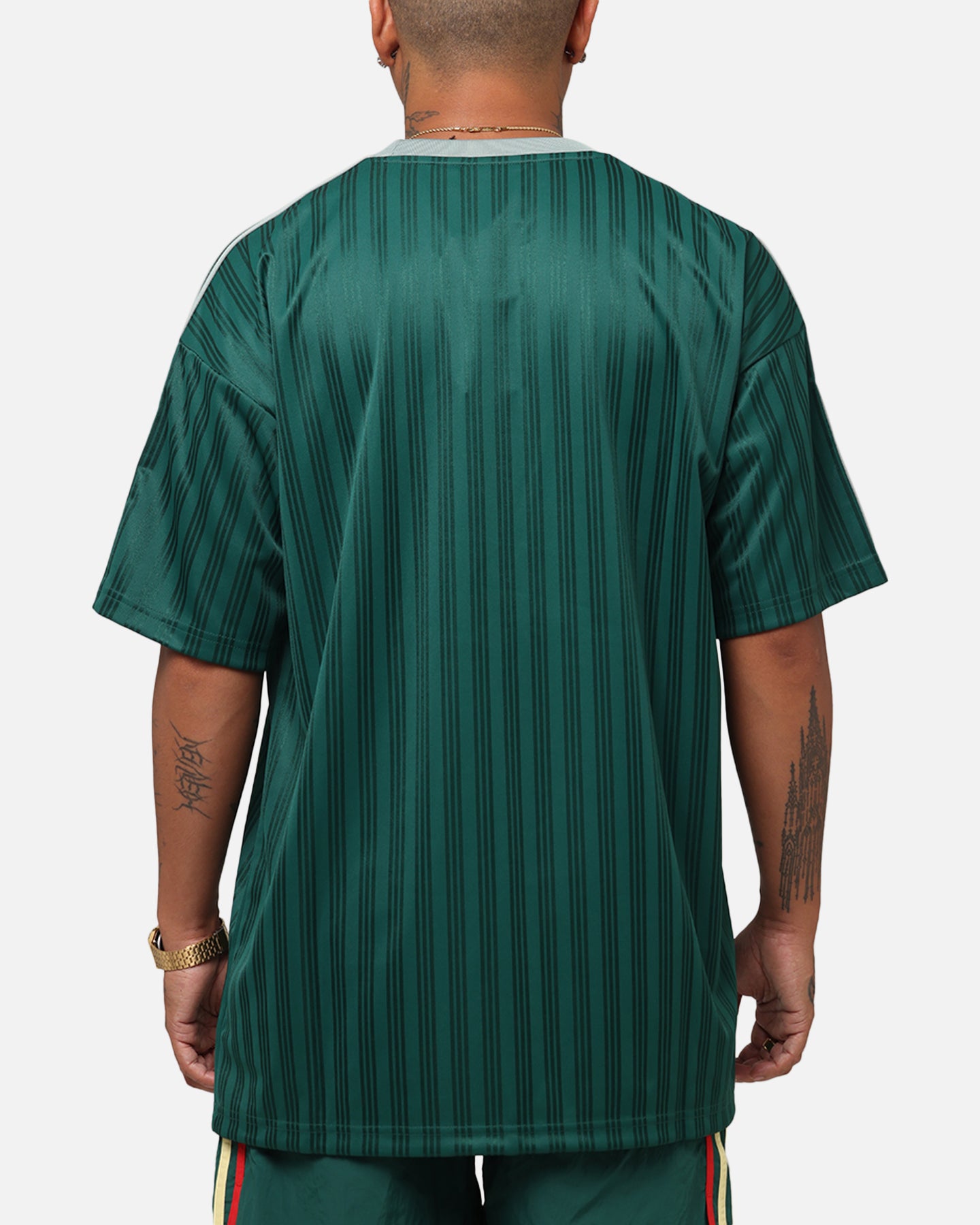 Adidas Adicolor T-Shirt for Men - Classic Green Cotton Tee for Casual Wear, Gym & Street Style