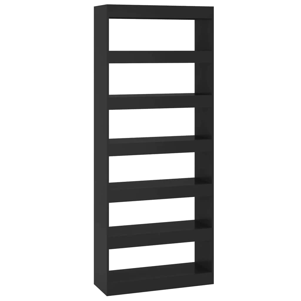 vidaXL Book Cabinet and Room Divider - Sturdy Chipboard Home Storage Bookcase in Multiple Colors | Perfect for Living Room, Bedroom, and Office Organization
