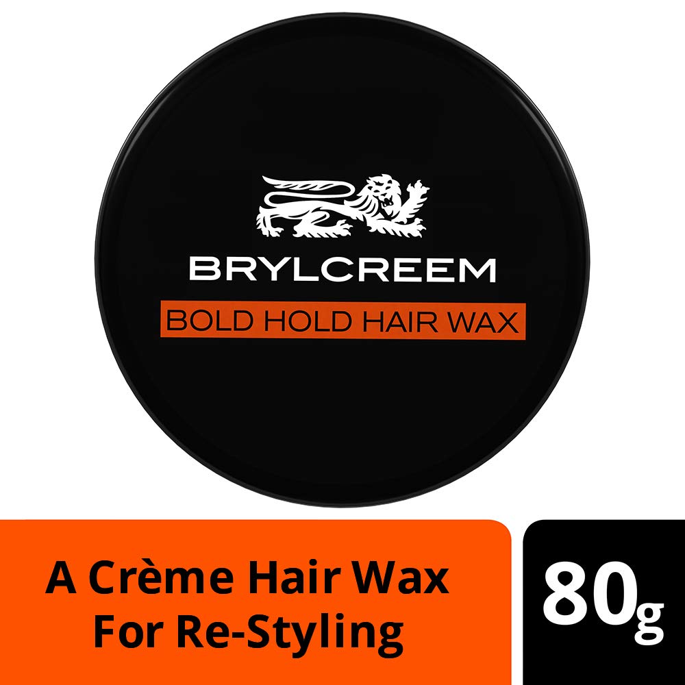 Brylcreem Hair Wax for Men - 80g Matte Finish Styling Cream for Restyling & Texture | Strong Hold, Natural Look | Perfect for Daily Use, Work & Special Occasions