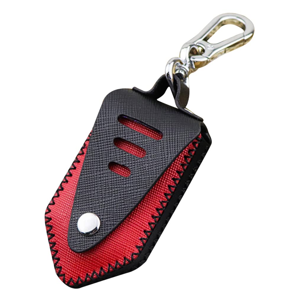 SEADEAR Leather Car Key Fob Holder - Premium Remote Key Case Organizer with Keyring Buckle for Toyota, Honda, Ford | Perfect Keychain Accessory for Car Enthusiasts & Daily Commuters