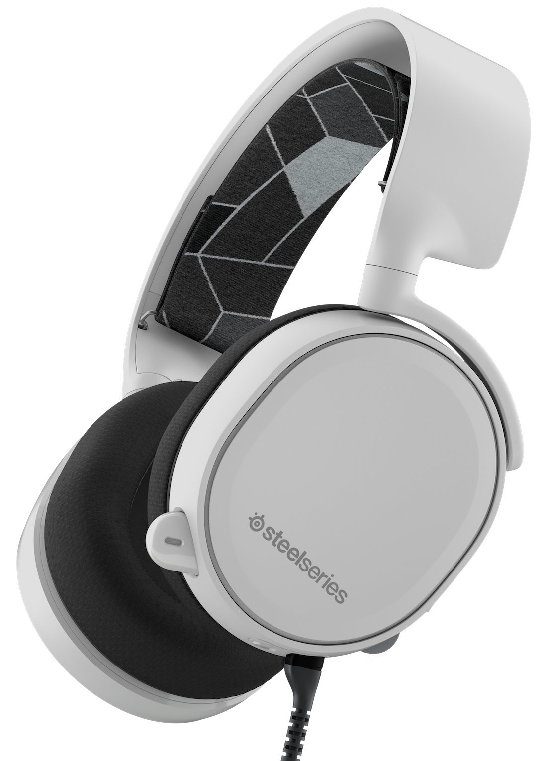 SteelSeries Arctis 3 Legacy Edition Wireless Gaming Headset - Multi-Platform Compatible with PC, Mac, PS4, Xbox One, Switch, Mobile & VR - Crystal Clear Audio for Immersive Gaming, Streaming & Online Meetings - White