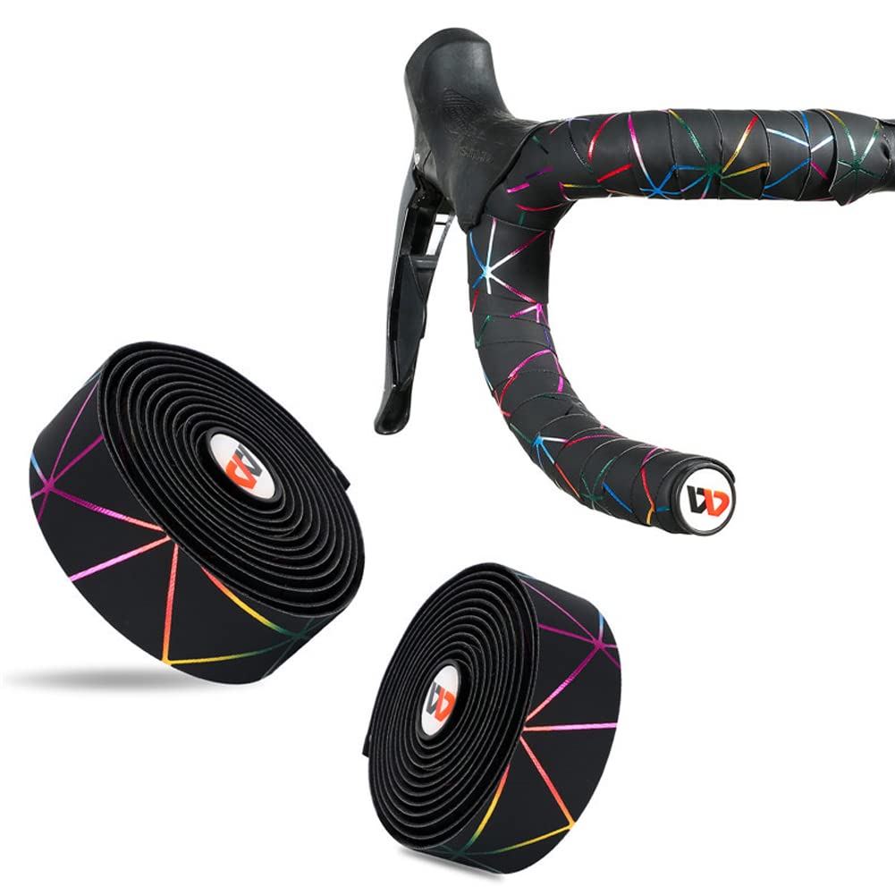 Non-Slip PU Bicycle Handlebar Tape - Comfortable Bike Grip Wraps for Road Bikes | Perfect for Long Rides, Commuting & Mountain Biking