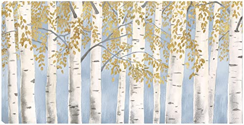 Fresh Forest Light Blue Gold