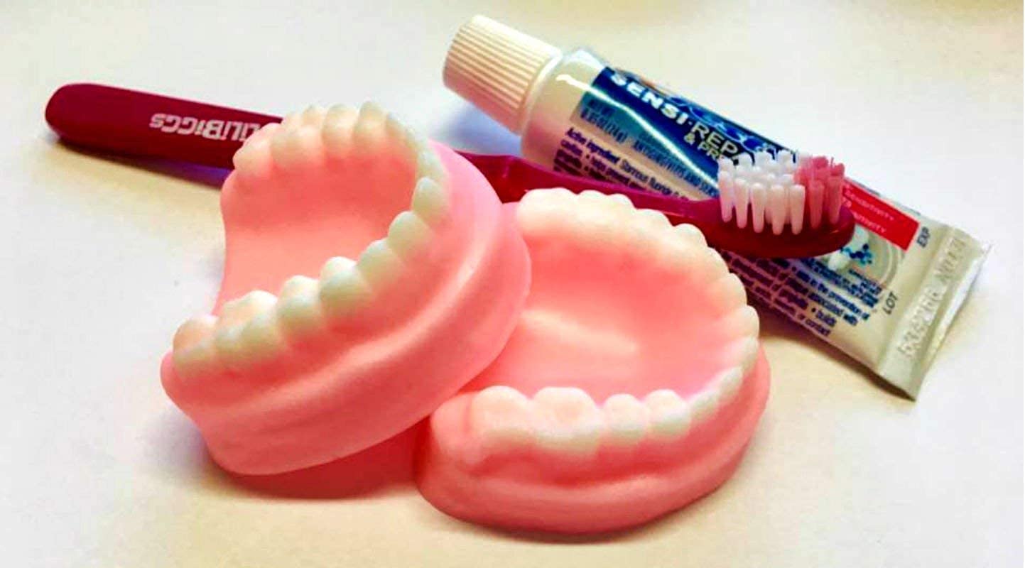 Denture Soap Set - False Teeth Cleaning Soap, Funny Gag Gift & Prank Novelty - Choose Your Scent (Lavender/Mint/Citrus) - Perfect for Birthday Pranks, Retirement Gags & Dental Office Humor - FREE SHIPPING