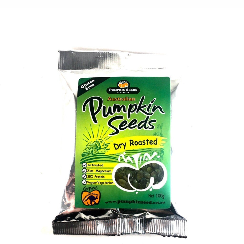 Organic Dry Roasted Pumpkin Seeds from Australia - Healthy Snack for Salads, Trail Mix & Baking | Gluten-Free & Vegan-Friendly