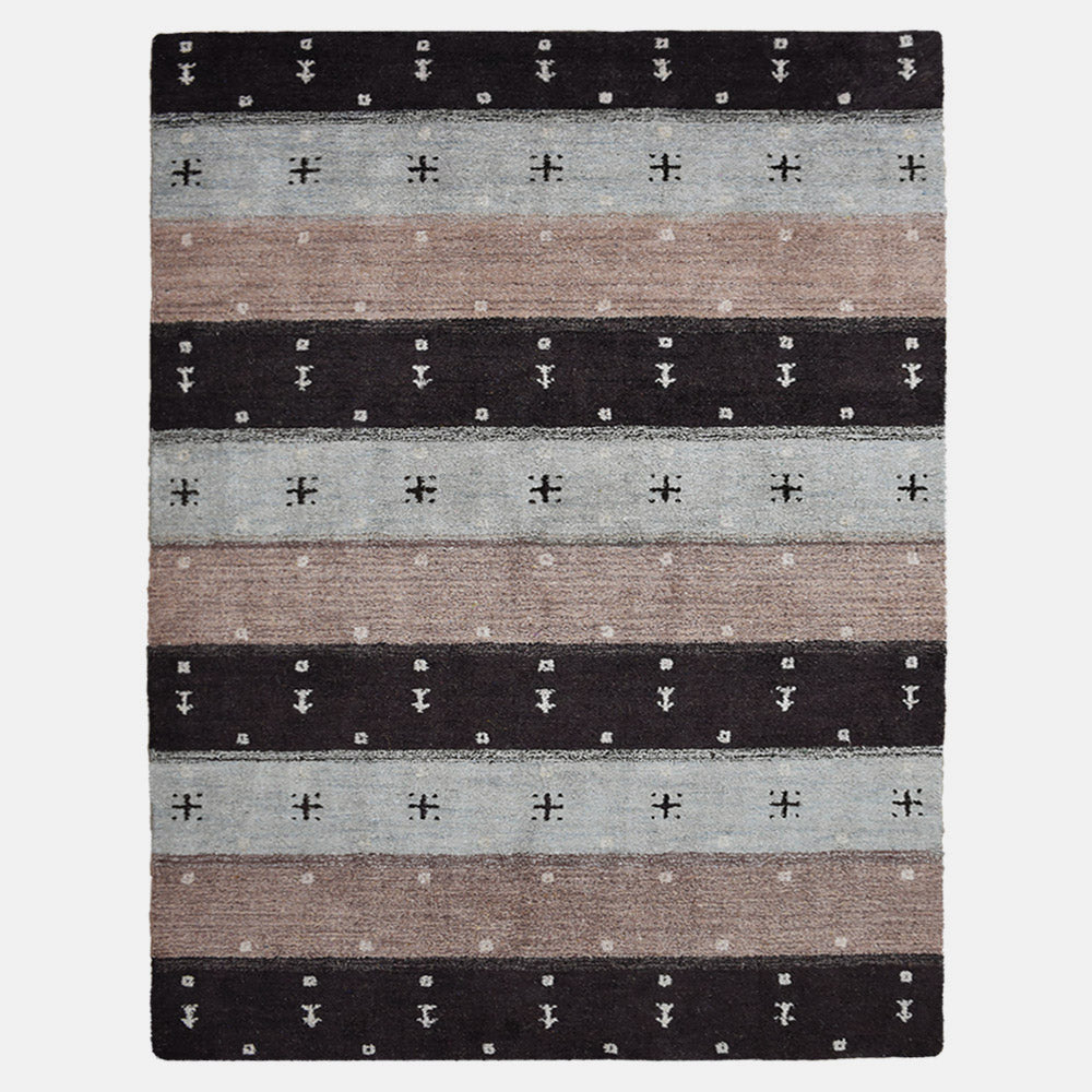 Hand Knotted Ambiance Rug - Premium Handmade Wool Carpet for Living Room, Bedroom & Dining Area - Soft & Durable Home Decor