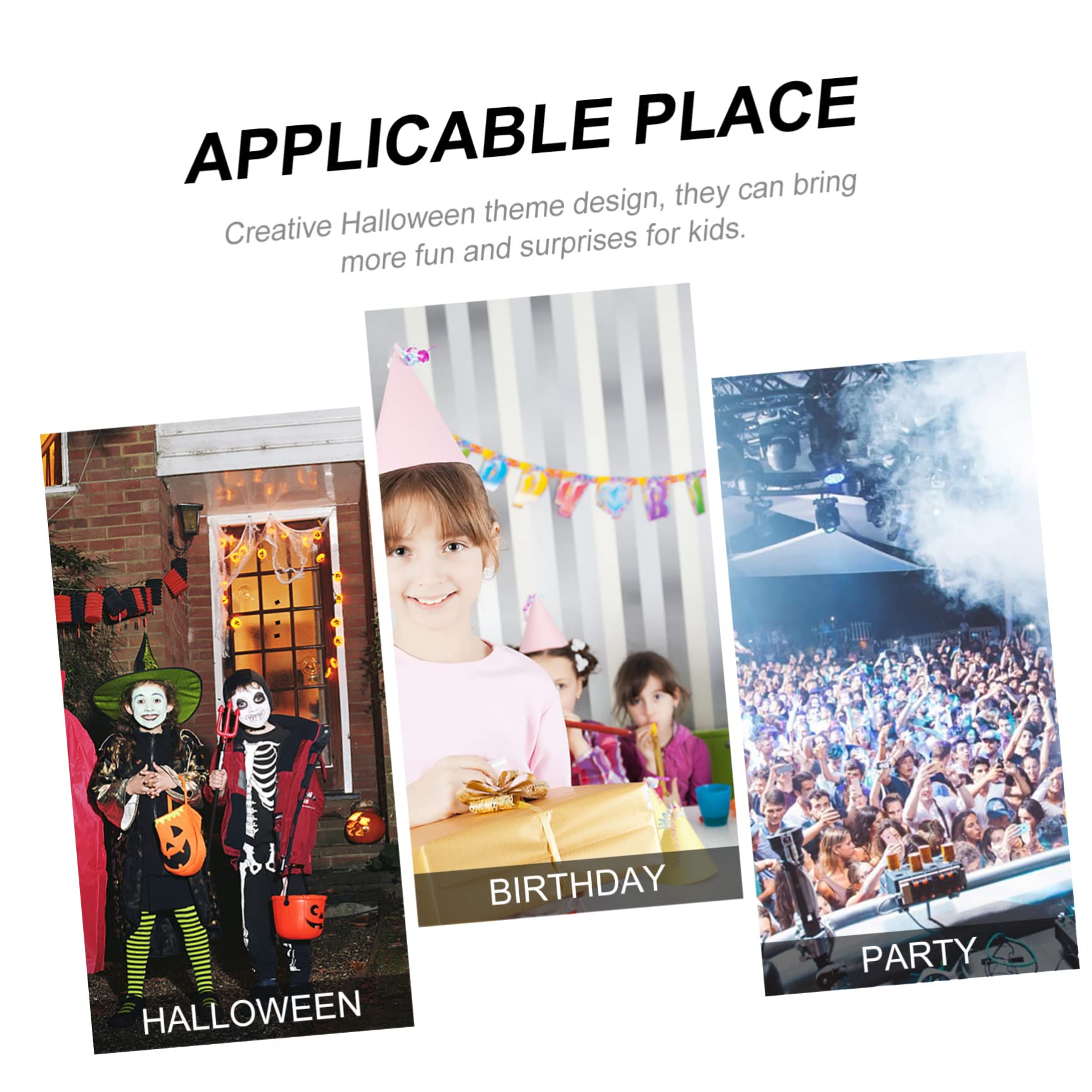 ibasenice Halloween Toy Set for Kids - Fun Prank Toys for Halloween Party Favors | Perfect for Trick or Treat, Costume Parties & Spooky Celebrations