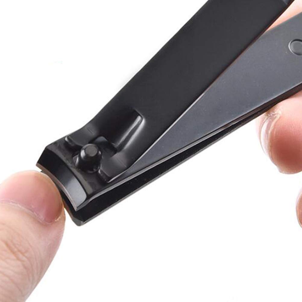 Artibetter Professional Nail Clipper Set - Durable Stainless Steel Nail Cutter & Trimmer for Men & Women (Black) | Perfect for Home, Travel & Salon Use