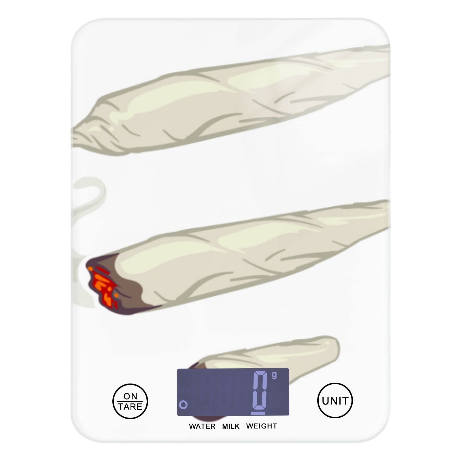 **Waterproof Digital Kitchen Scale for Smoking, Cooking & Baking - Precise Weight in Ounces & Grams - Perfect for Meal Prep, Portion Control & Weight Loss**