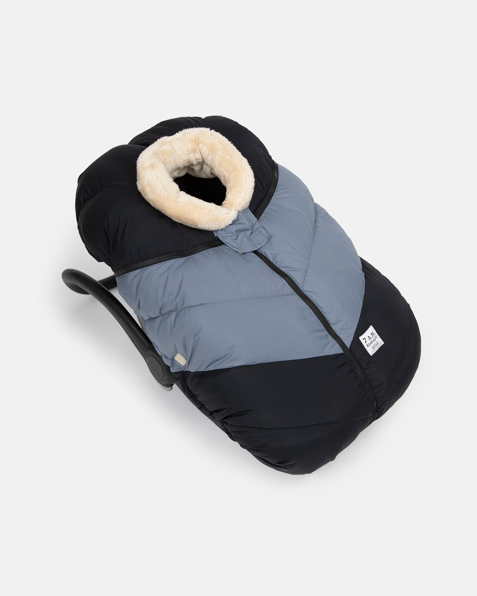 7AM Enfant Baby Car Seat Cocoon for Infants 0-12 Months - Soft & Warm Winter Car Seat Cover for Safe & Cozy Travel