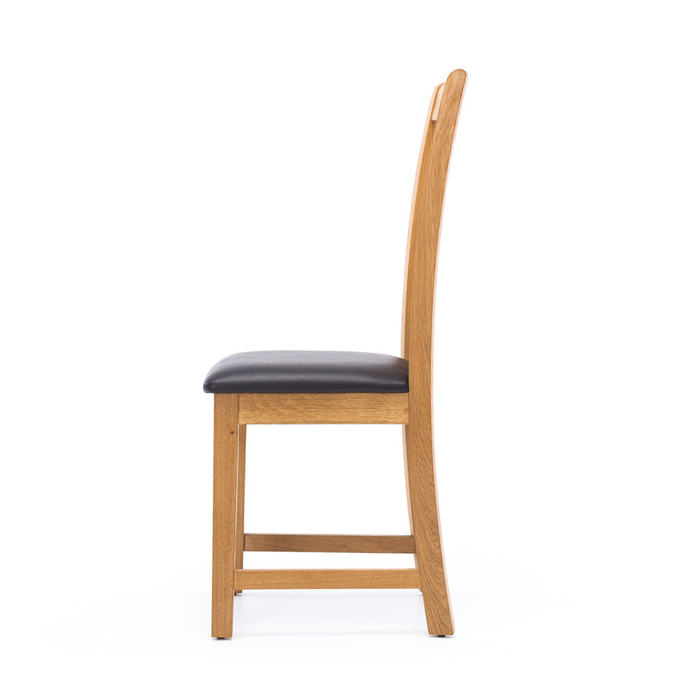 Premium Richmond Dining Chair - Modern Wooden Kitchen Chair with Upholstered Seat - Perfect for Dining Room, Kitchen, and Home Decor