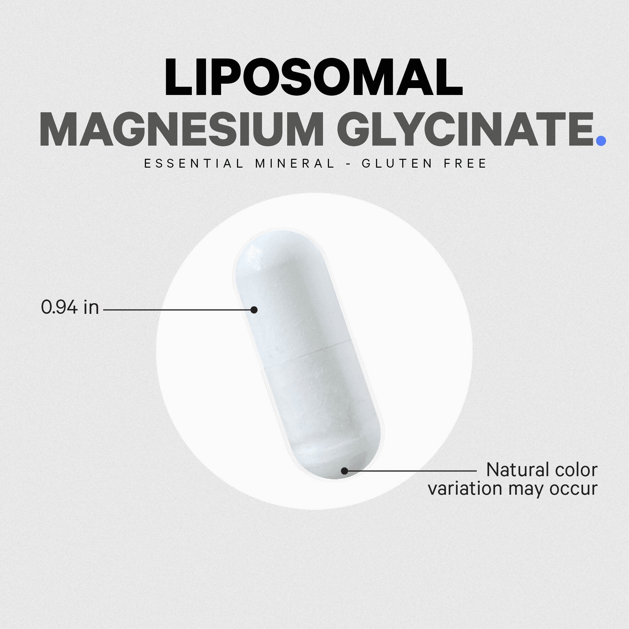 Codeage Liposomal Magnesium Glycinate Supplement - Premium Bioavailable Magnesium for Stress Relief, Sleep Support & Muscle Recovery - Ideal for Athletes, Busy Professionals & Health-Conscious Individuals