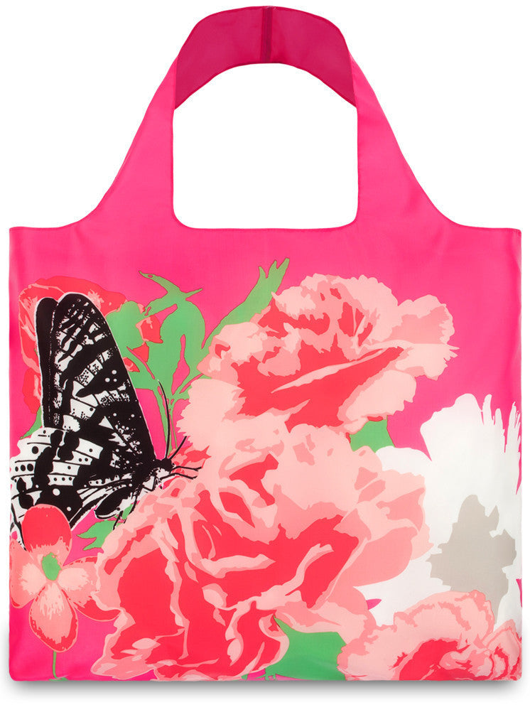 LOQI PRIMA Collection Reusable Tote Bag - Eco-Friendly Shopping Bag for Groceries, Beach & Travel | Lightweight Foldable Carryall with Stylish Design