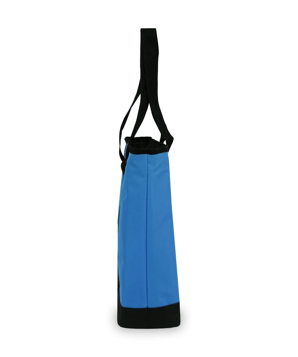 Everest Luggage Shopping Tote Bag - Royal Blue & Black Carryall Tote for Women - Perfect for Travel, Work, Gym & Beach (One Size)