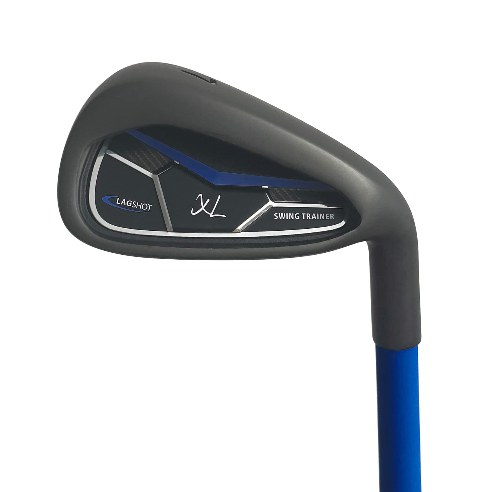 Lag Shot Golf XL 7 Iron Swing Trainer - Improve Distance & Accuracy | Best Golf Training Aid 2022 | Enhances Strength, Tempo & Flexibility | Perfect for Driving Range Practice & Backyard Drills