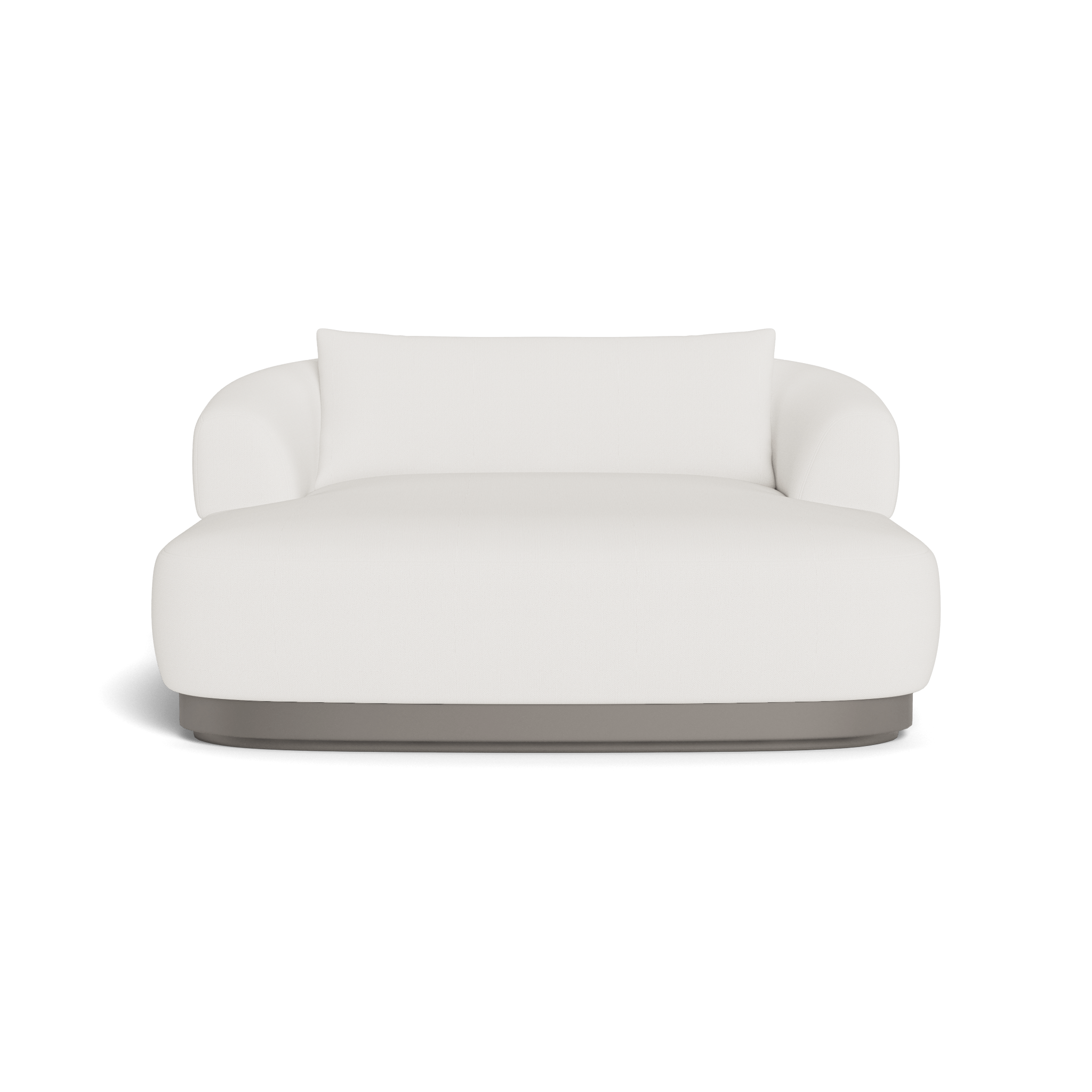 Amalfi Daybed - Modern Outdoor Patio Lounge Chair for Poolside, Garden, and Backyard Relaxation