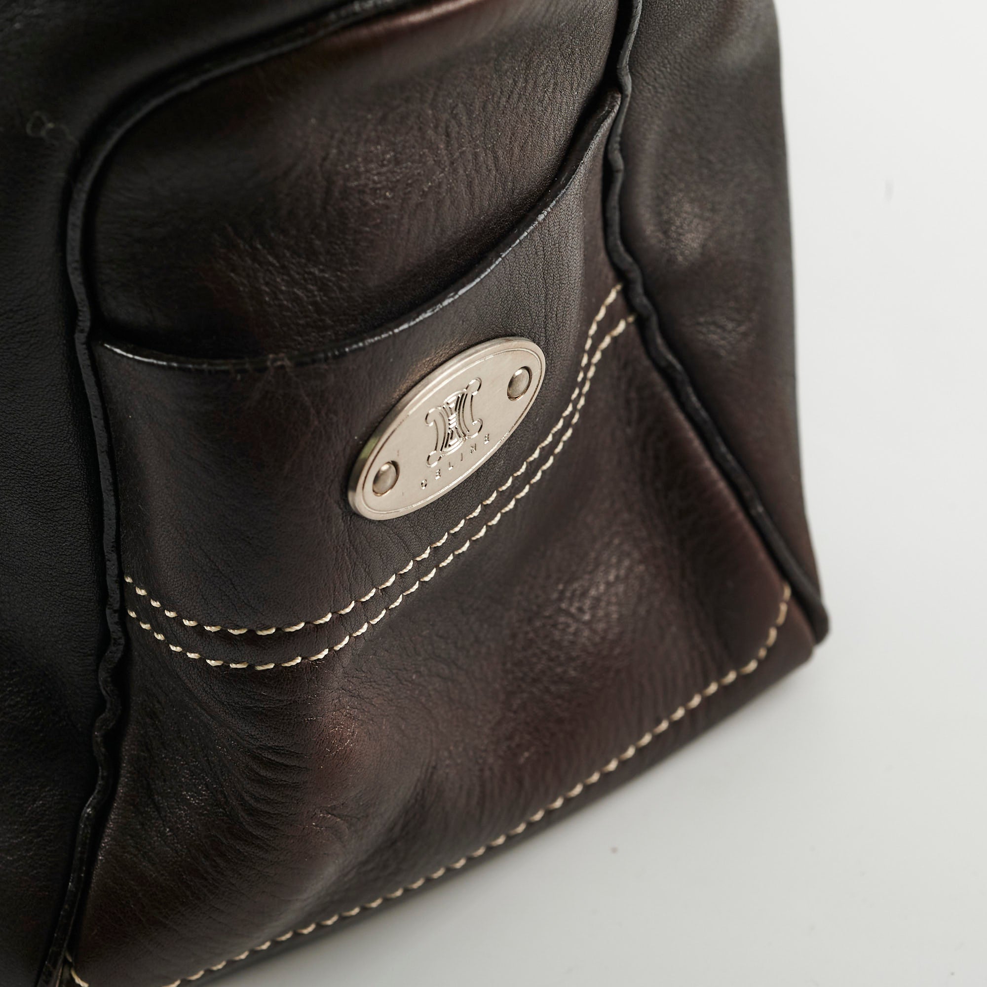 Celine Leather Boogie Bag Black - Luxury Designer Handbag for Women | Perfect for Work, Travel & Evening Events