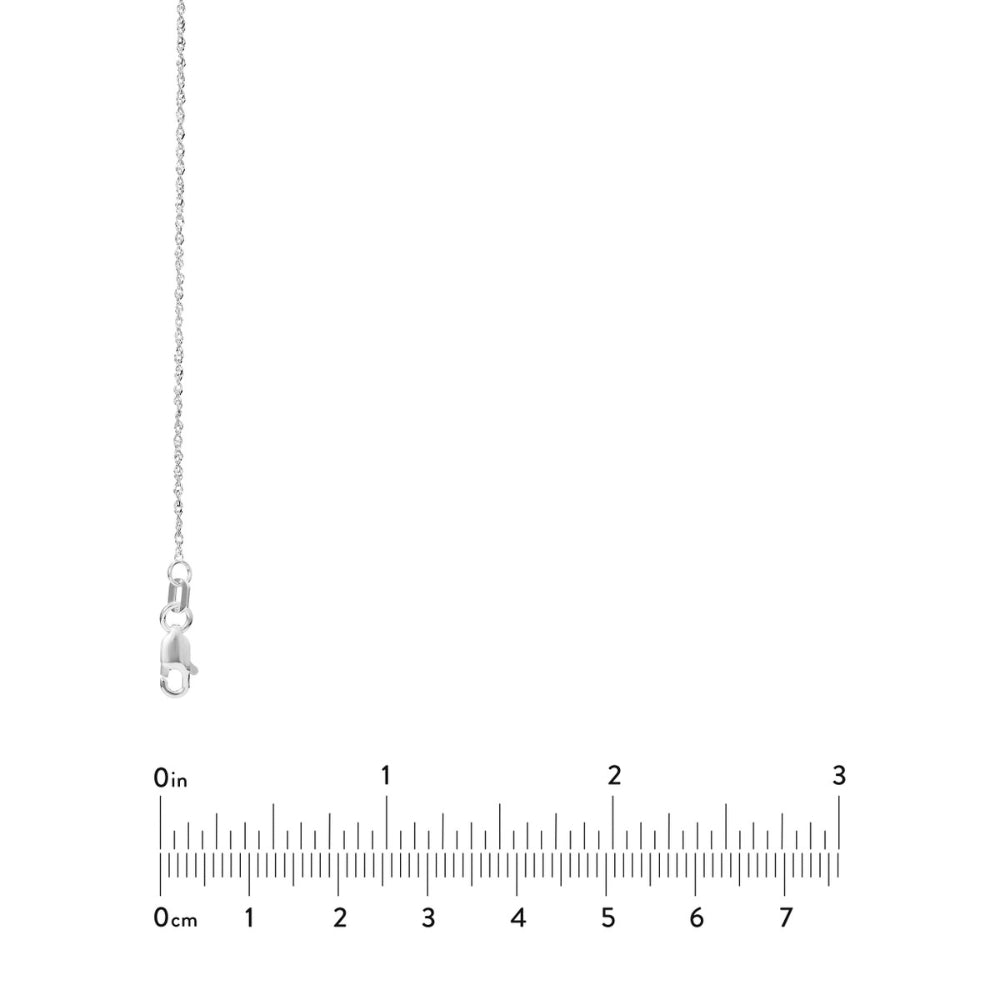 14K Gold Singapore Sparkle Chain Necklace for Women - Elegant Dainty Layering Jewelry Gift for Birthday, Anniversary & Valentine's Day | Perfect for Everyday Wear, Date Nights & Special Occasions