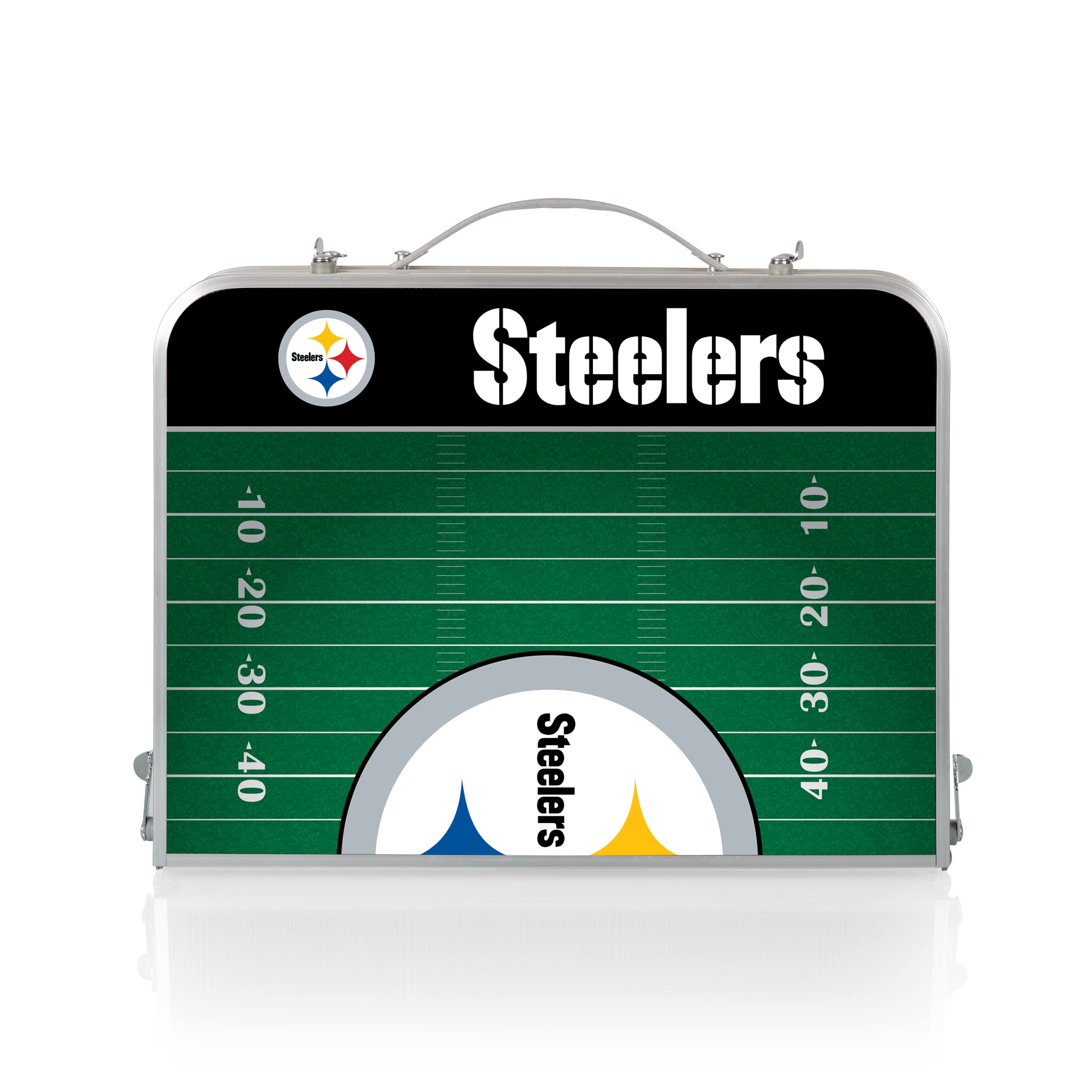 PICNIC TIME NFL Concert Mini Portable Folding Table - Small Lightweight Picnic Table for Outdoor Events, Tailgating, Camping & Beach Parties