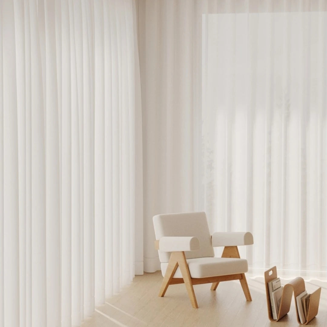 Rita Waterproof Semi-Sheer Outdoor Curtains for Patio, Deck & Porch - UV Resistant & Weatherproof Window Drapes for Sun Protection & Privacy