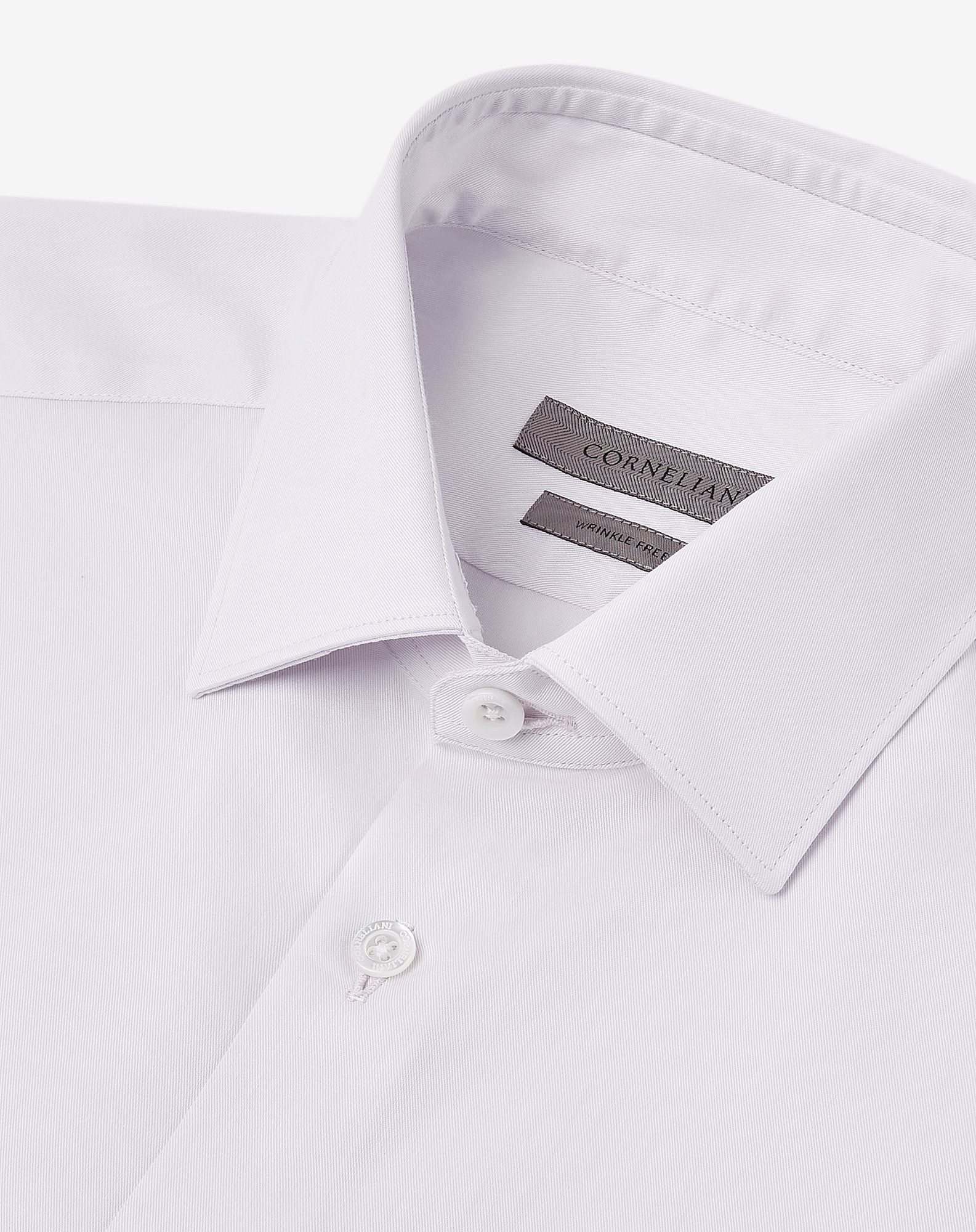 Corneliani Wrinkle Free Men's Dress Shirt in Pink - Perfect for Business Meetings & Formal Occasions